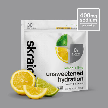 Skratch Labs Unsweetened Hydration Sport Drink Mix | Sugar Free | Electrolytes Booster | Lemon + Lime Bundle | Non-GMO, Vegan, Kosher, Keto, Paleo Skratch LabsUS supplements