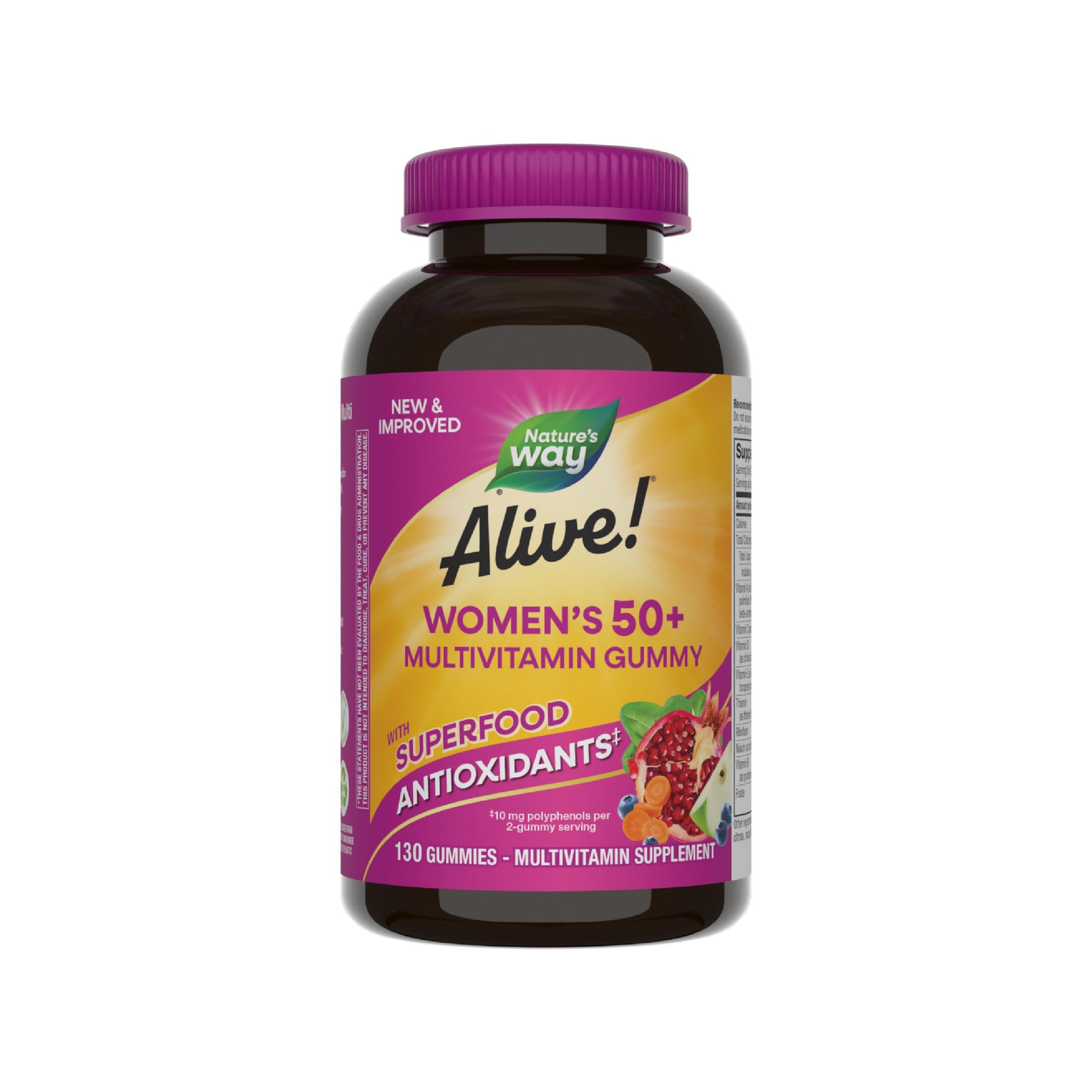 Nature's Way Alive! Women's 50+ Daily Gummy Multivitamins, Women's Supplements, Supports Healthy Heart, Brain & Bones Nature's Way Au supplements