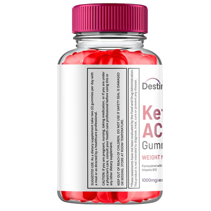 (2 Pack) Destiny Keto ACV Gummies, Destiny Keto ACV Gummies Advanced Weight Loss Titan LabsUS supplements