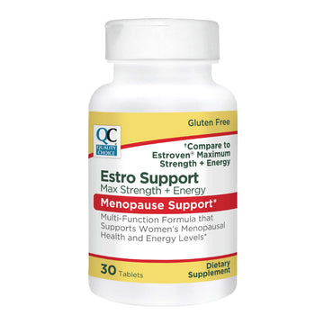 Quality Choice Estro Support Max + Energy Tablets Menopause Support 30 Count Quality Choice Au supplements