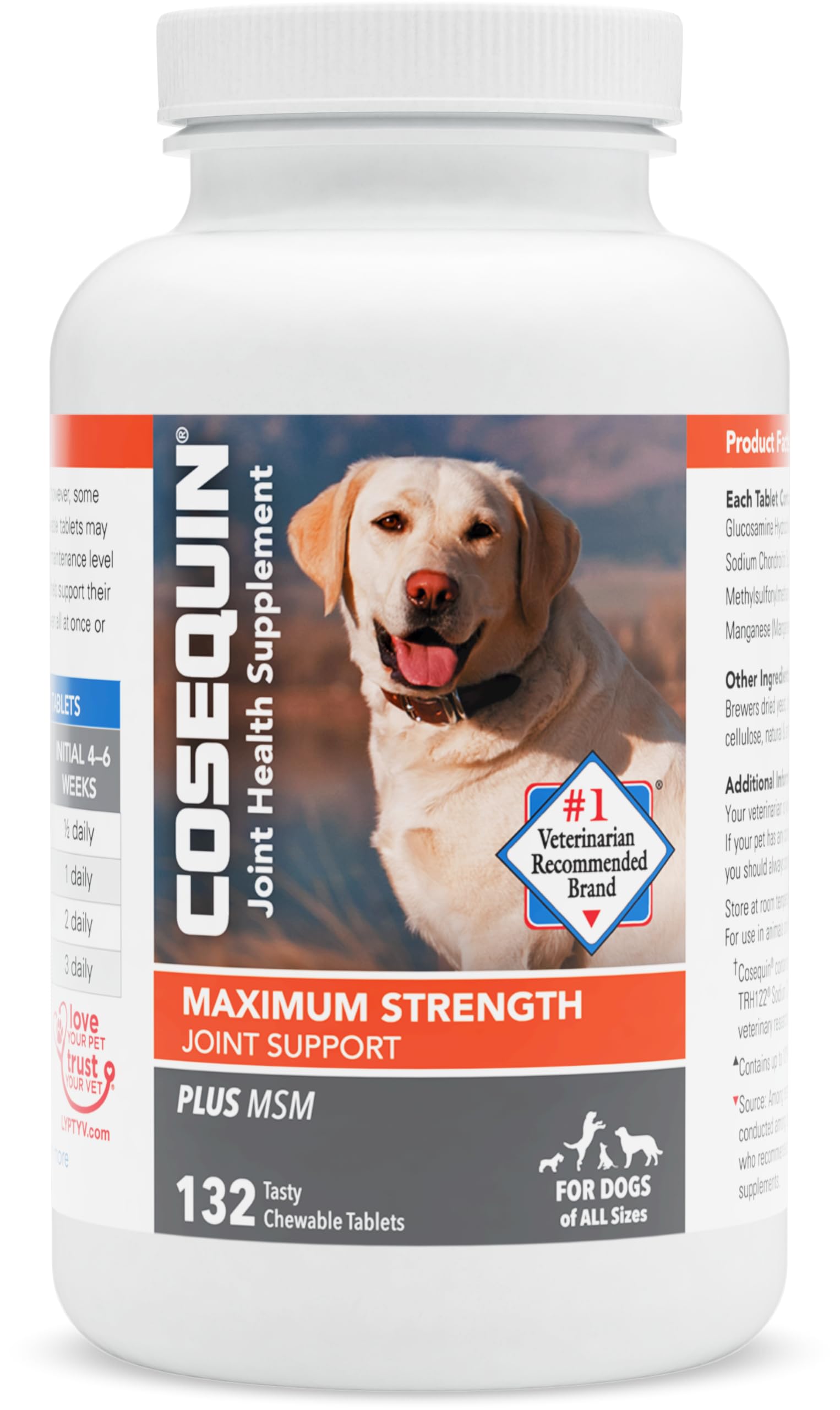 Nutramax Laboratories Cosequin Maximum Strength Joint Health Supplement for Dogs Nutramax Laboratories Au supplements