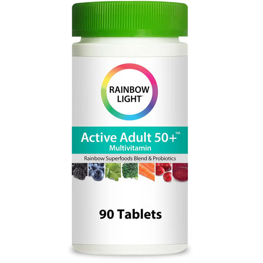 Rainbow Light Adult Multivitamin, Vitamins C & Zinc, B Complex & Choline, Calcium & Vitamin D Supports Bone Health Rainbow LightAU supplements