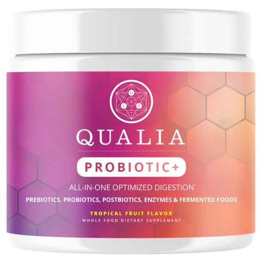 Qualia Probiotic - 28 Science-Backed Spore Probiotics, Prebiotics, and Postbiotics. Total Gut Support. Soothes Digestive discomfort. Ethically sourced. Promotes Akkermansia Growth. 1 Month Supply QUALIA LIFE SCIENCESAU supplements