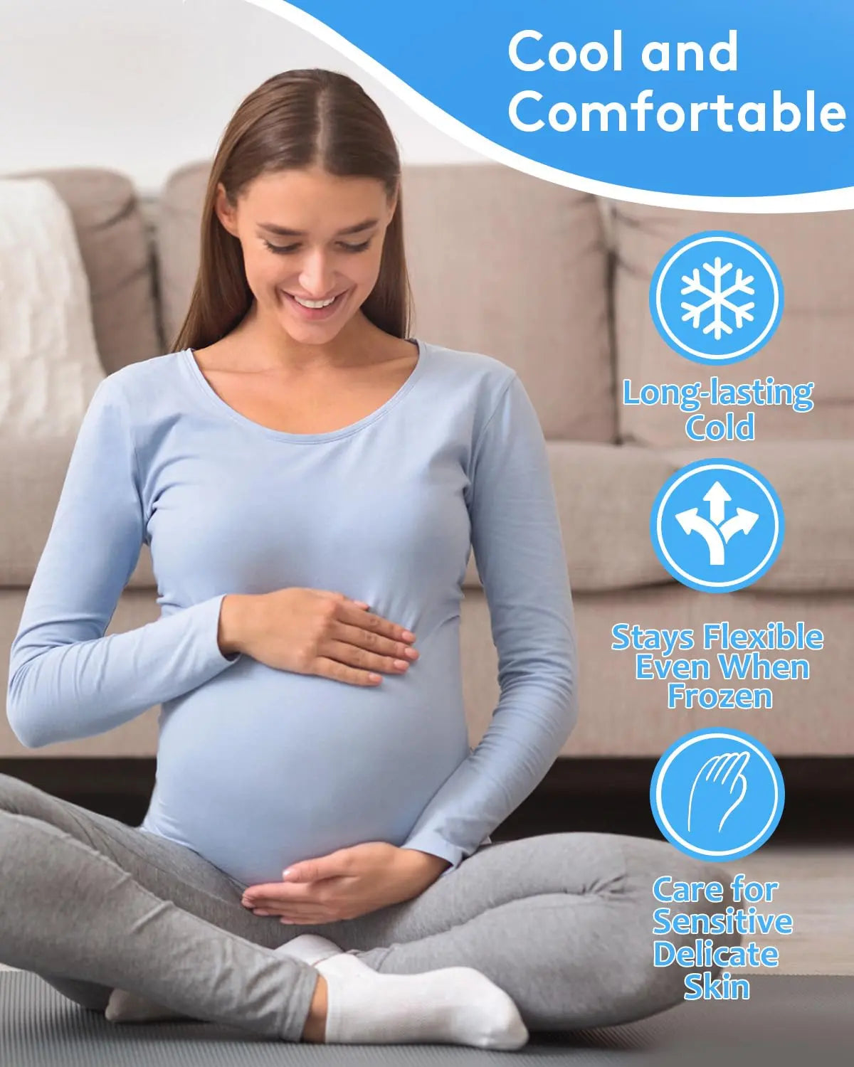 nalax Hemorrhoid Ice Pack 2 Pack – Ultra-Soft Reusable Cooling Gel Pads for Fast Relief, FSA-HSA Eligible Cold Therapy for Hemorrhoid Sufferers & Postpartum Moms, Includes 2 Storage Cases nalax Au supplements