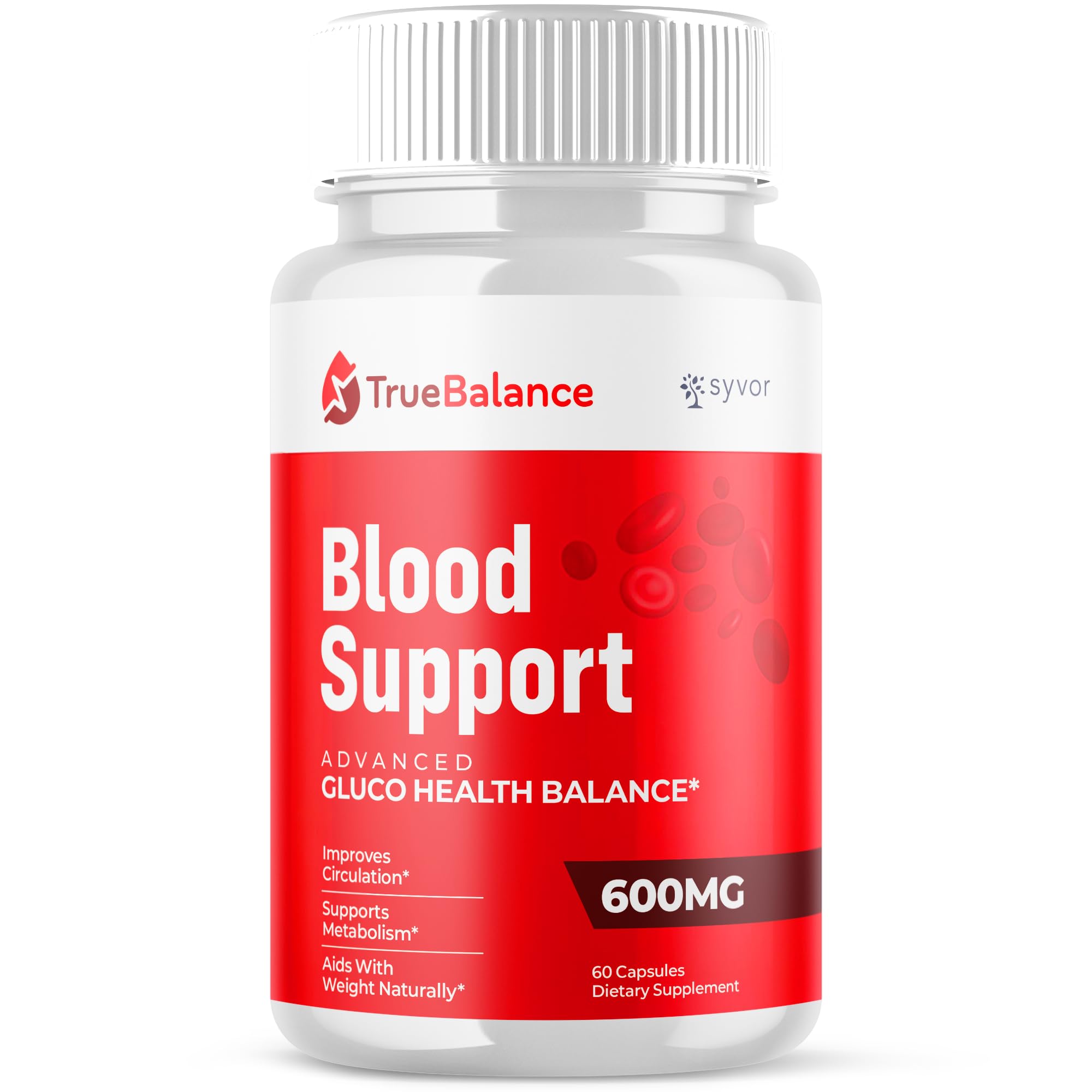 True Balance Capsules, Official TrueBalance Glycogen Support Pills with All Natural Ingredients, Advanced Formula Glyco Support Supplement with Maximum Strength Vitamins for Women & Men (60 Capsules) Syvor Au supplements
