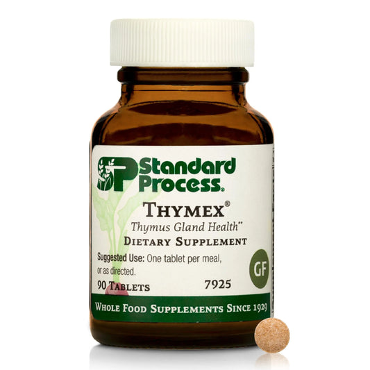 Standard Process Thymex - Cytosol Extract Dietary Supplement for Immune Health - Gluten-Free, Non-Dairy, & Non-Soy - 90 Tablets (90 Servings) Standard Process Inc.AU supplements