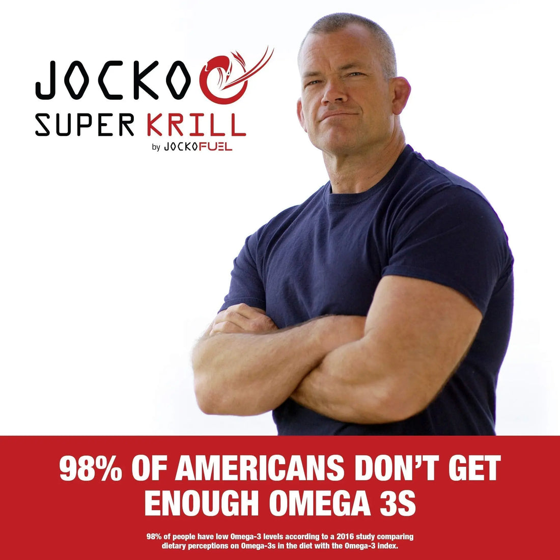 Jocko Fuel Antarctic Krill Oil Omega 3 Fatty Acid Supplements DHA & EPA - 1000mg Softgels - Supports Joints, Mobility & Mental Function (60 Softgels) Jocko Fuel uk supplements