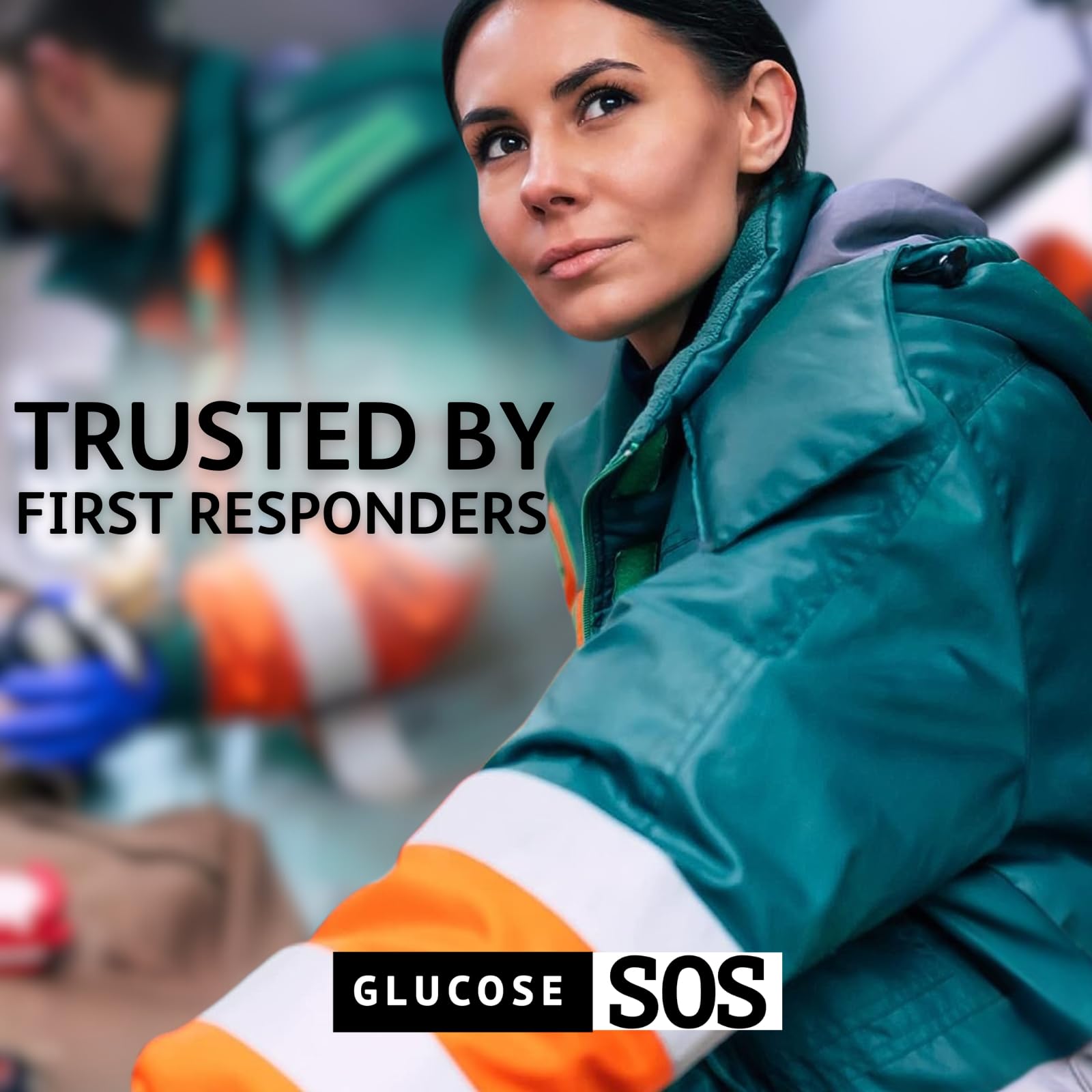 Glucose SOS Glucose Powder Packets with Natural Dextrose, Fast-Absorption That Instantly Dissolves in Your Mouth with No Water Needed, Sweet & Tangy 12 Servings Glucose SOS Au supplements