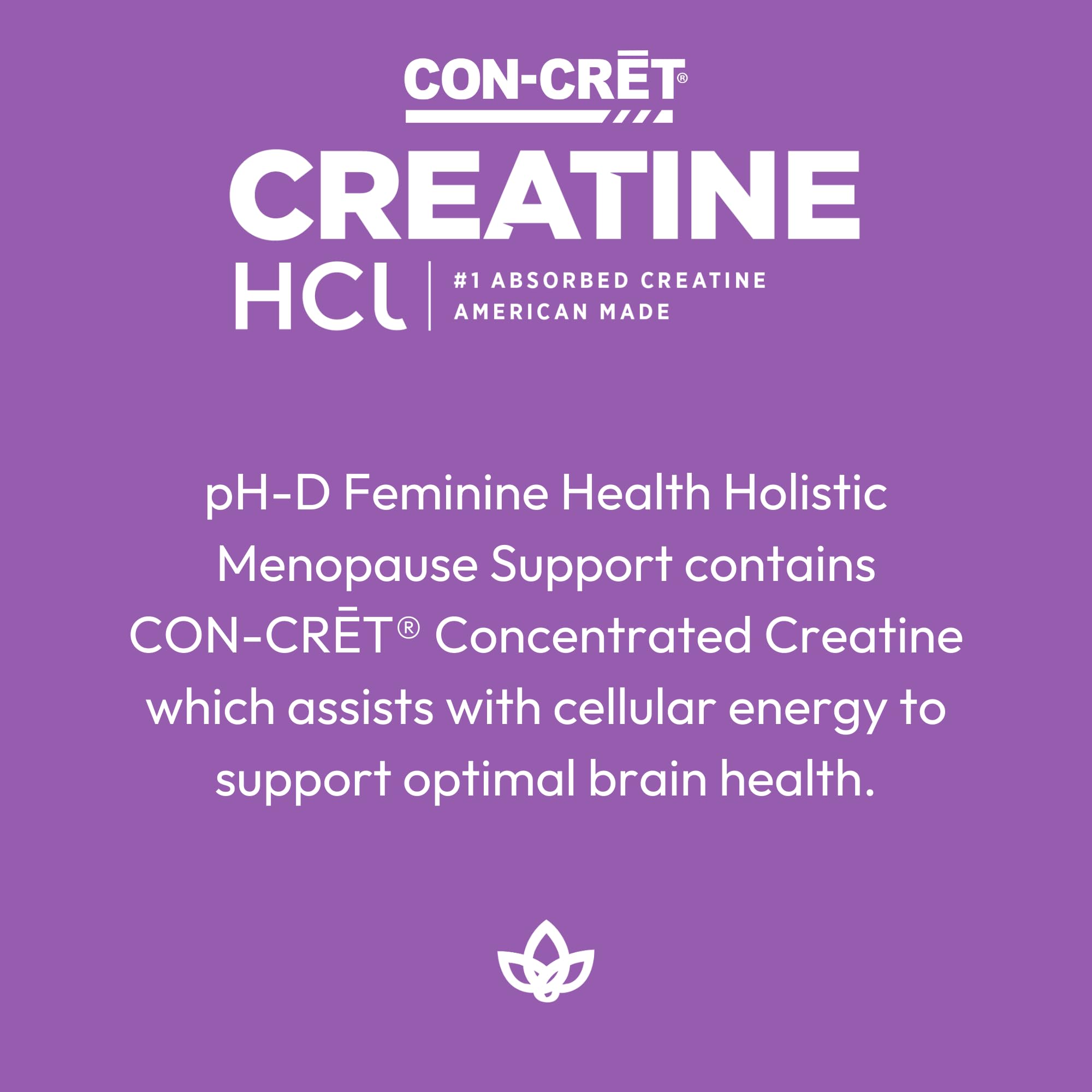 pH-D Feminine Health - Holistic Menopause Support - Oral Supplement with CON-CRET Concentrated Creatine pH-D Feminine Health Support Au supplements