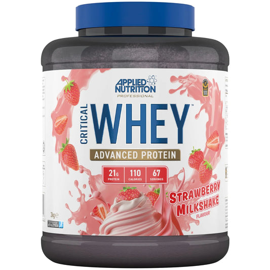 Applied Nutrition Critical Whey Protein Powder 2kg - High Protein Powder, Protein Milkshake Applied NutritionAU supplements