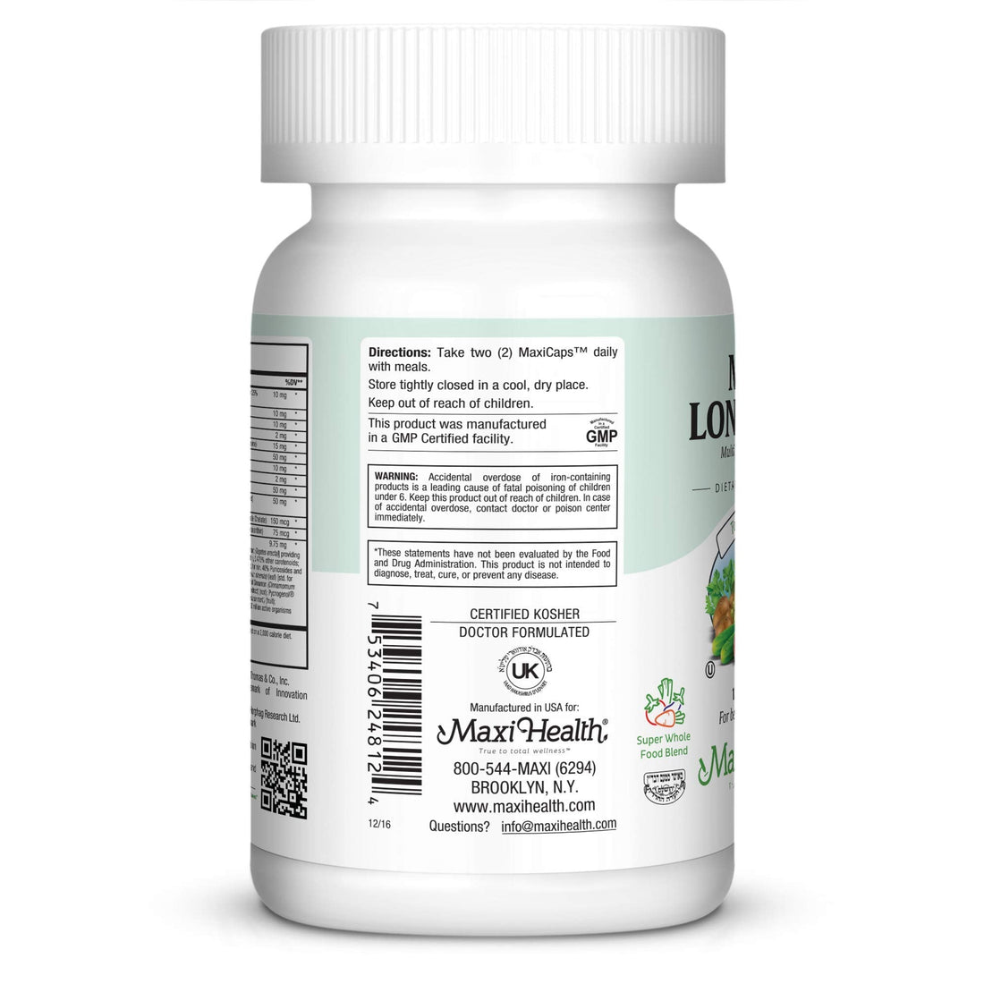 Mens Multivitamin 50 Plus – Daily Multivitamin for Men Over 50 with Vitamin B12, A, D, C, Zinc, Magnesium & More – Energy, Immune & Heart Support Mens Multi Vitamins - Non-GMO – 120 Capsules Maxi Health Au supplements