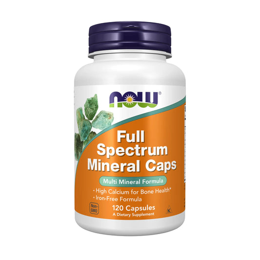 NOW Supplements, Full Spectrum Mineral Caps, Multi Mineral Formula, 120 Veg Capsules NOW FoodsAU supplements
