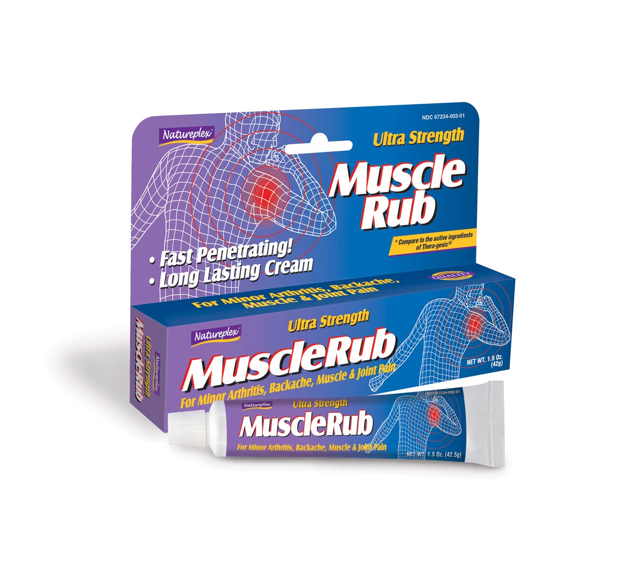 Ultra Strength Muscle Rub 24 Pack Natureplex Au supplements