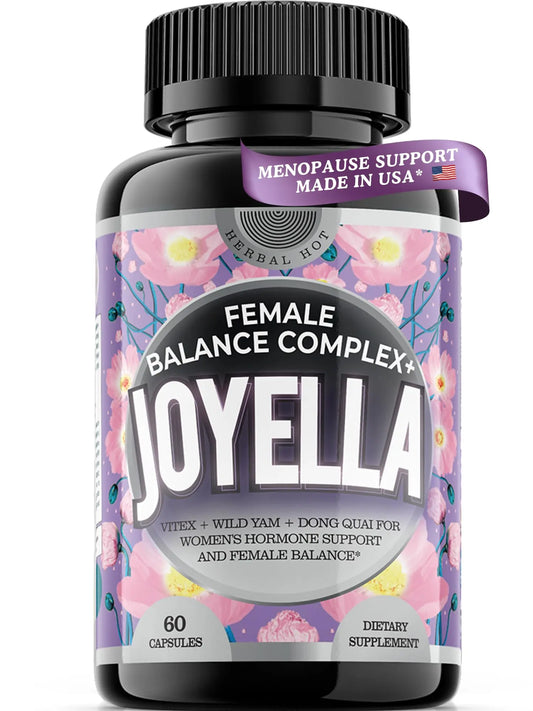 11-in-1 Hormonal Balance, Relief for Menopause Symptoms, Helps Reduce Hot Flashes, Night Sweats, and Mood Swings, Clinically Proven Ingredients, Natural PMS Support, Made in USA, 3rd Party-Tested HERBAL HOTAU supplements