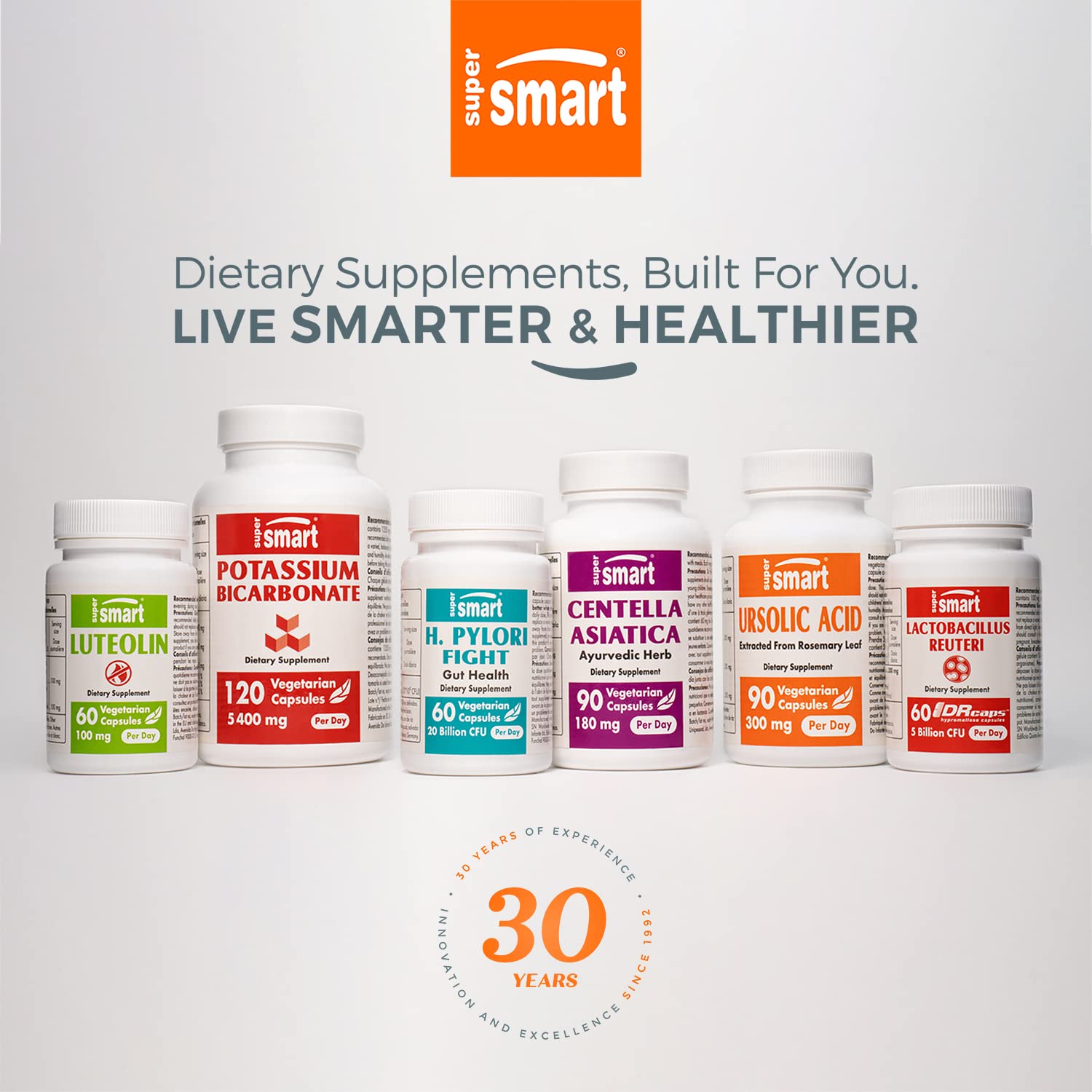Supersmart - Lactobacillus Rhamnosus GG 10 Billion CFU per Day (LGG Probiotic Supersmart Au supplements