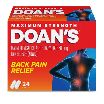 Doans Extra Strength Pain Reliever 24 Count (Pack of 4) Doans Au supplements