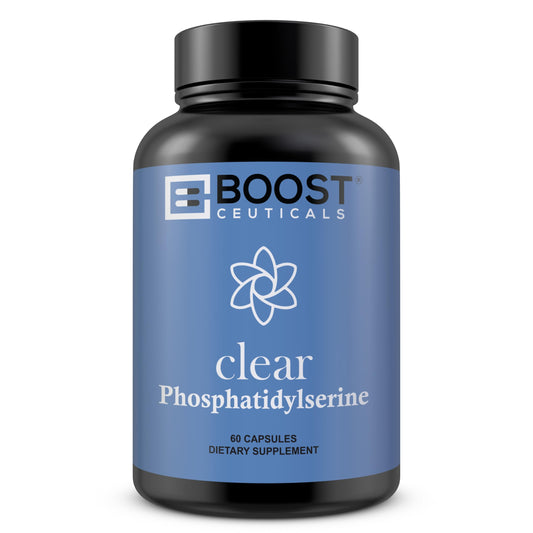 BoostCeuticals Phosphatidylserine 100mg with Ginkgo DMAE Gotu Kola - Memory, Stress & Cortisol Support, Cognitive Focus, Sleep Health, Brain Function Supplement, 90 Capsules BoostCeuticalsAu supplements