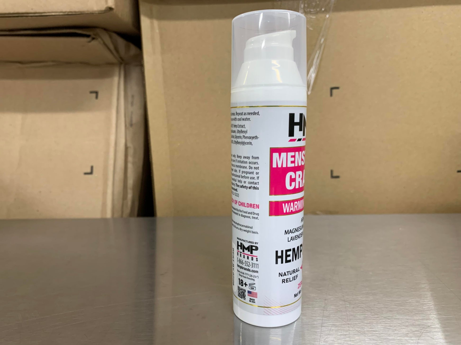 HMP BRANDS Menstrual Cramp Hemp Cream 2000MG with Menthol, Easy to Use, Natural Formula Made in USA 2.1oz HMP BRANDS Au supplements