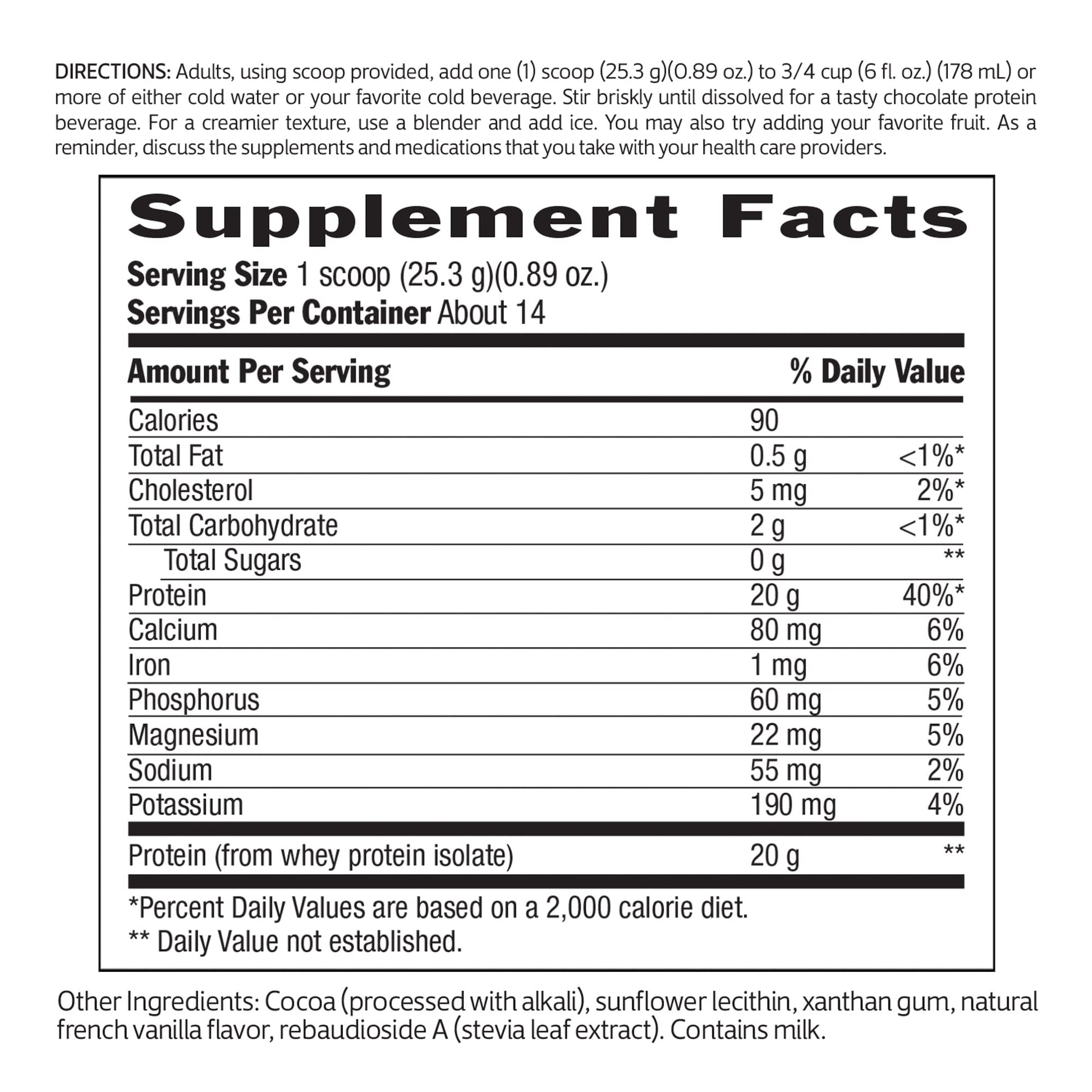 Biochem 100% Whey Sugar-Free Chocolate 20g, 12.5oz, Certified Vegetarian, Certified Glut Biochem Au supplements