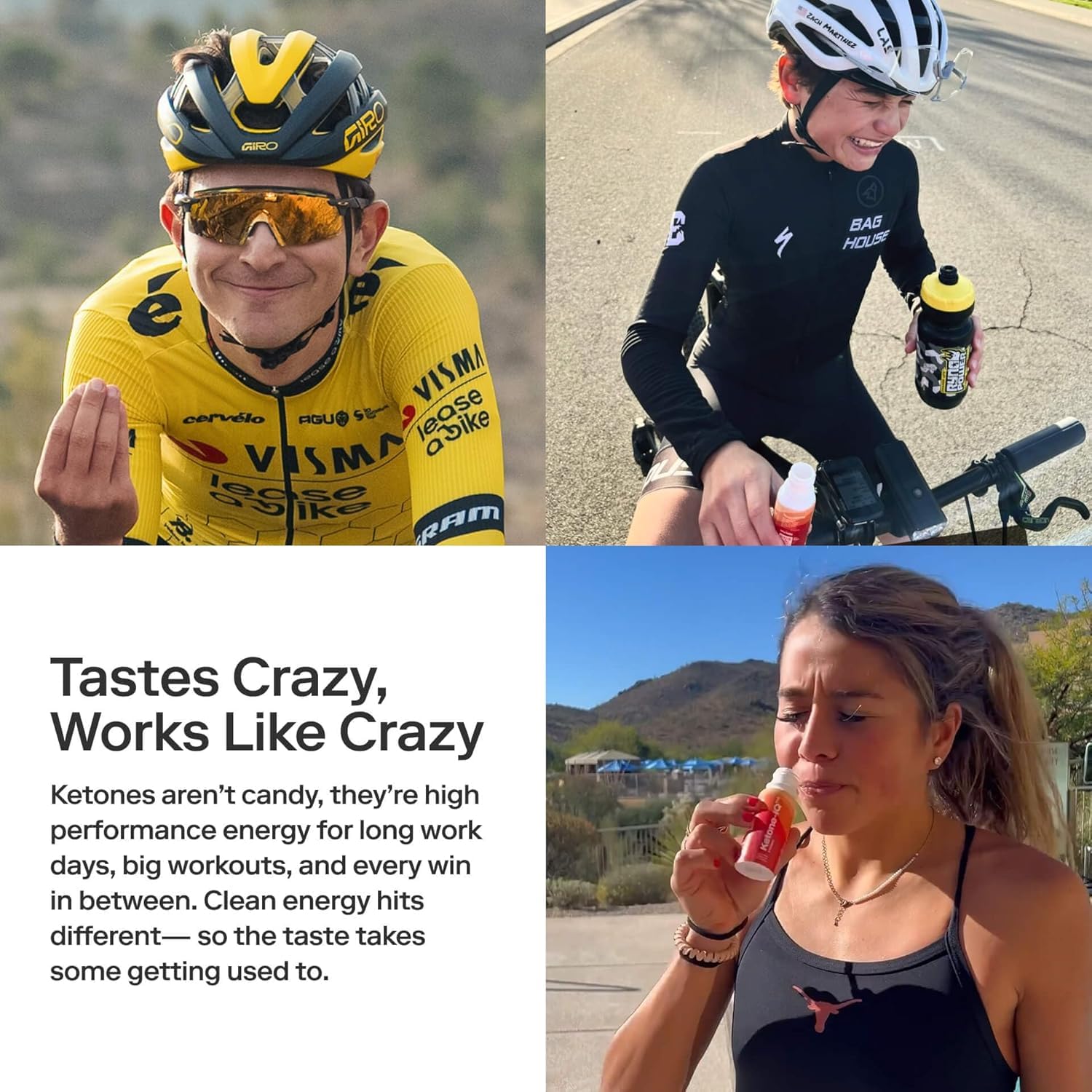 Ketone-IQ Caffeine Performance Energy Shots – Clean Energy for Focus & Endurance, 5g Ketones, 100mg Green Tea Caffeine, B Vitamins, 12 Pack (Green Apple) Ketone-IQ Au supplements