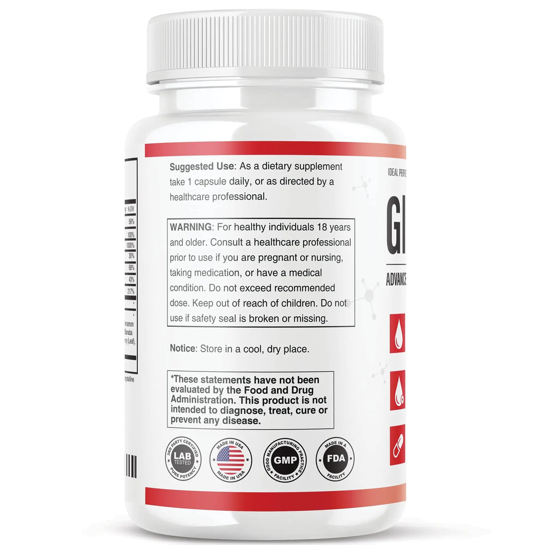 IDEAL PERFORMANCE (Official) Glucofort Formula Supplement (5 Pack) IDEAL PERFORMANCE uk supplements