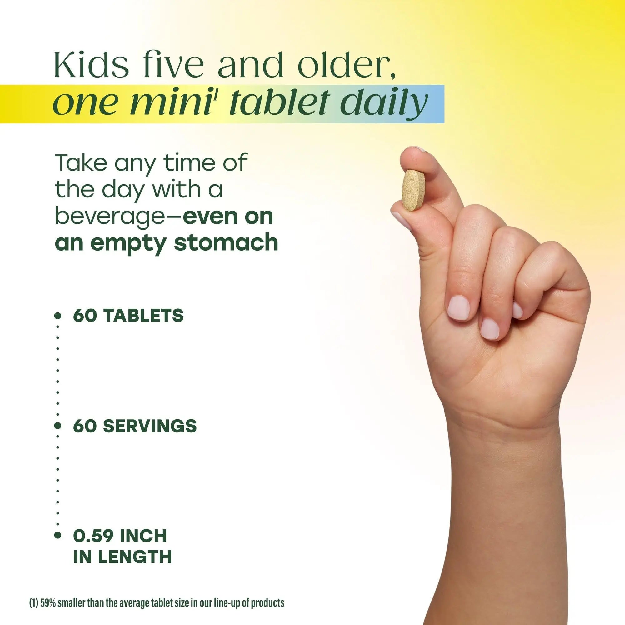 MegaFood Kids One Daily Multivitamin - Convenient Mini Multivitamin for Kids - with Zinc, Vitamins C, B & D MegaFood Au supplements