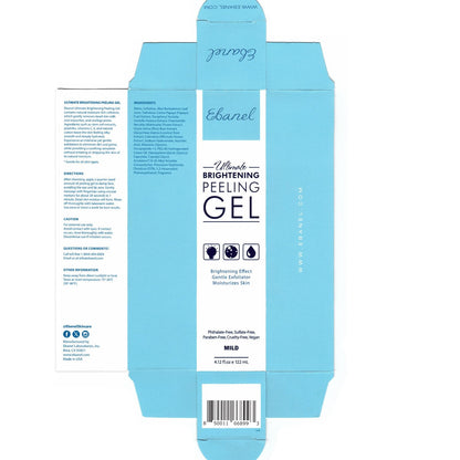Ebanel Bundle of Hyaluronic Acid Serum, and Exfoliating Face Scrub Peeling Gel, 4.12 Oz Ebanel buy supplements Au