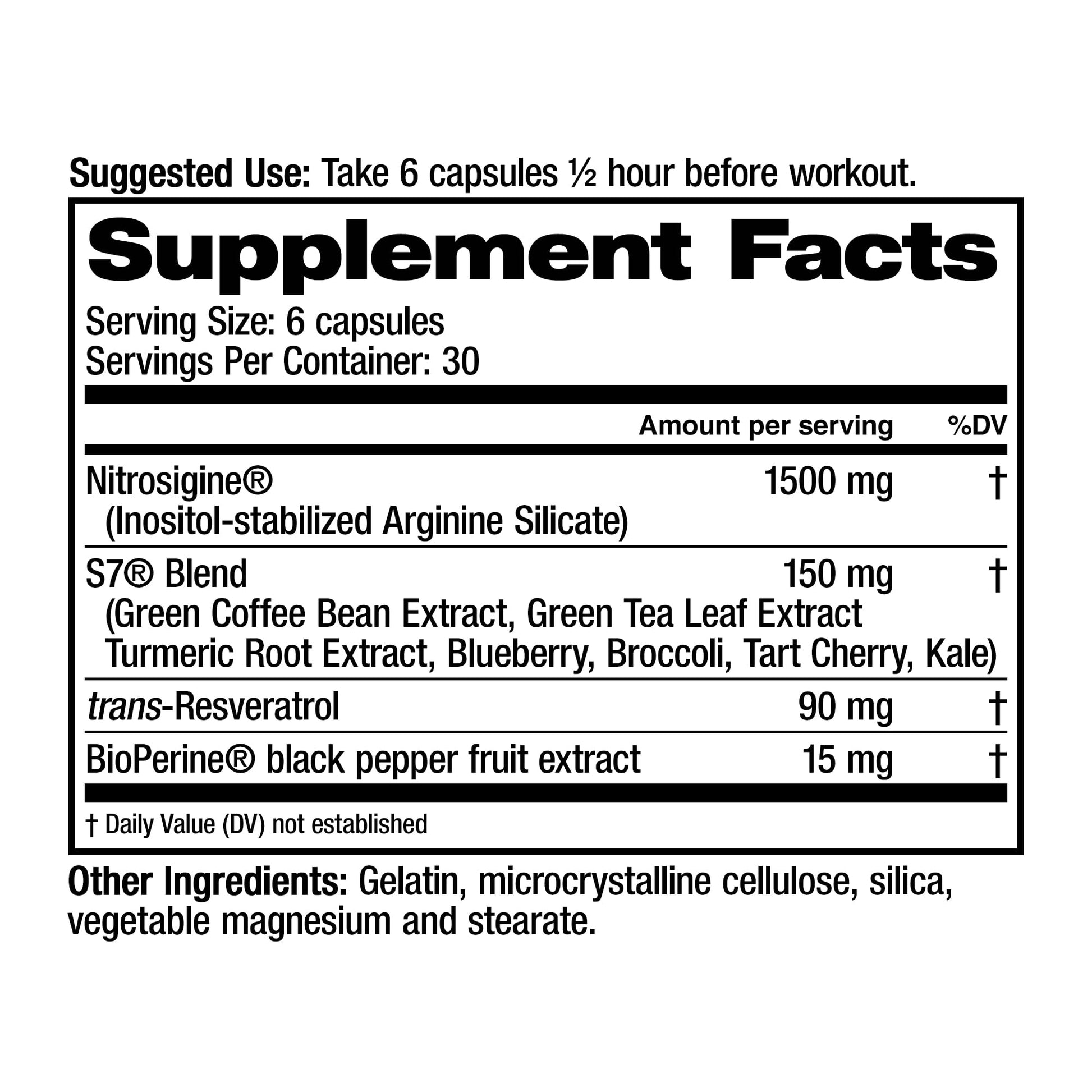 Juvenon BloodFlow-7 XXXL Nitric Oxide Supplements for Men & Women - More Powerful, Longer Lasting Natural Nitric Oxide Booster with Nitrosigine® + S7® - Blood Flow & Circulation Support (1-Pack) Juvenon Au supplements