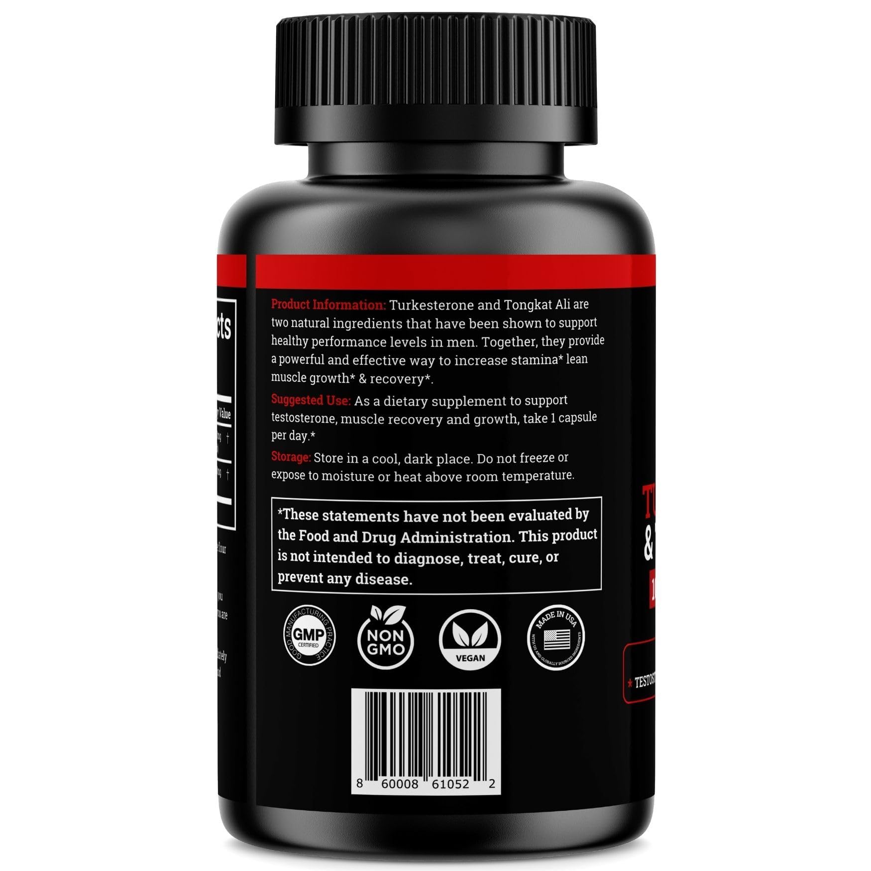 Black Forest Turkesterone Tongkat Ali Supplement 1000mg per Serving (Max Purity 95%) Turkesterone Supplement for Men (Tongkat Ali for Men Longjack 200:1) Similar to Tongkat Ali Fadogia Agrestis Black ForestAu supplements