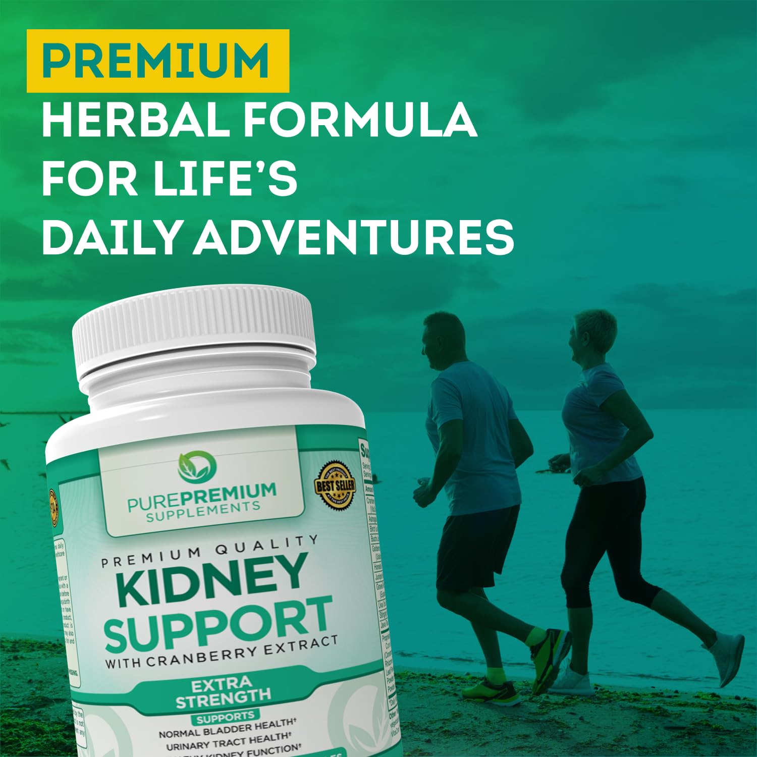PurePremium Kidney Support Supplement for Men and Women - with Cranberry Extract PurePremium Supplements Au supplements