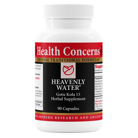 Health Concerns Heavenly Water – Menstrual Cycle & PMS Relief for Women – Menopause Support – Hormonal Balance – Gotu Kola & Chaste Tree Berry Herbal Supplement – Chinese Medicine – 90 Capsules Health ConcernsAu supplements