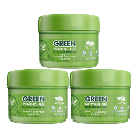 Ross D’Elen Green Menthol Gel Small - 3 Pack (3) ROSS D'ELENAU supplements