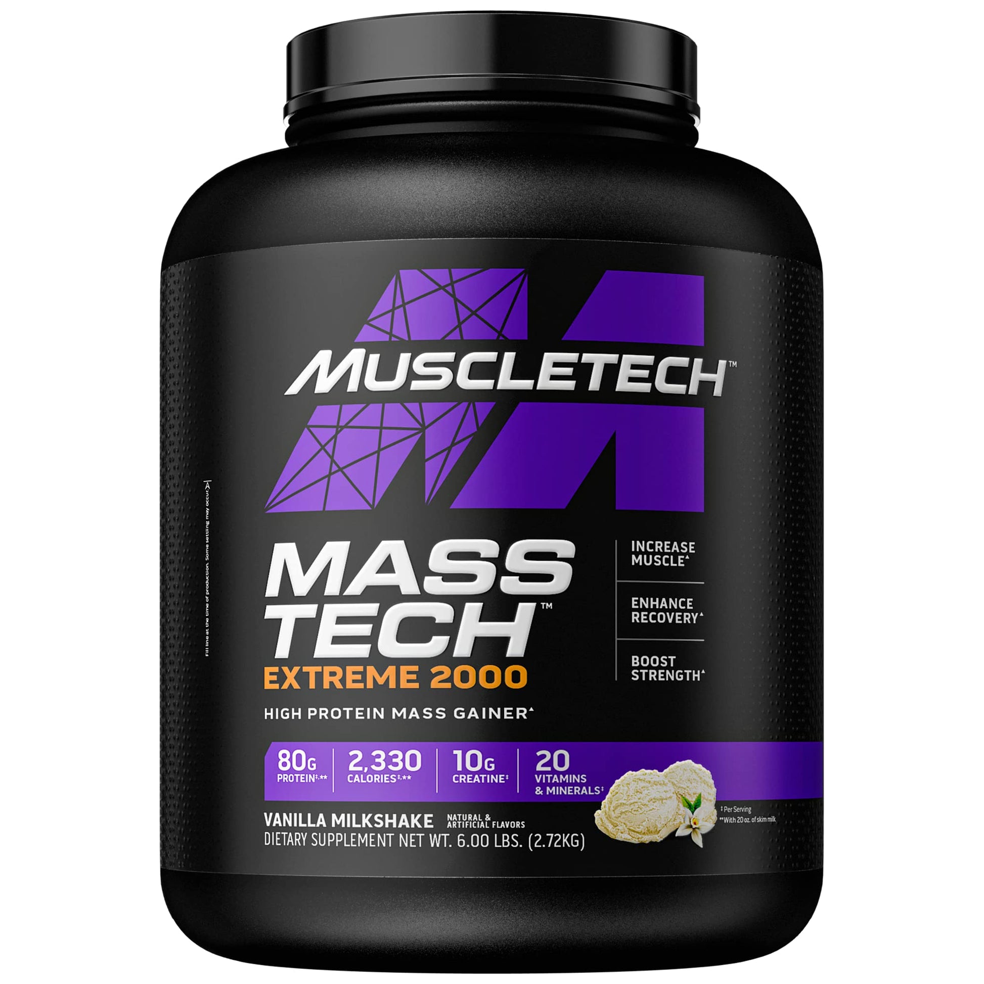 Muscletech Mass Gainer Mass-Tech Extreme 2000, Muscle Builder Whey Protein Powder MuscleTech Au supplements