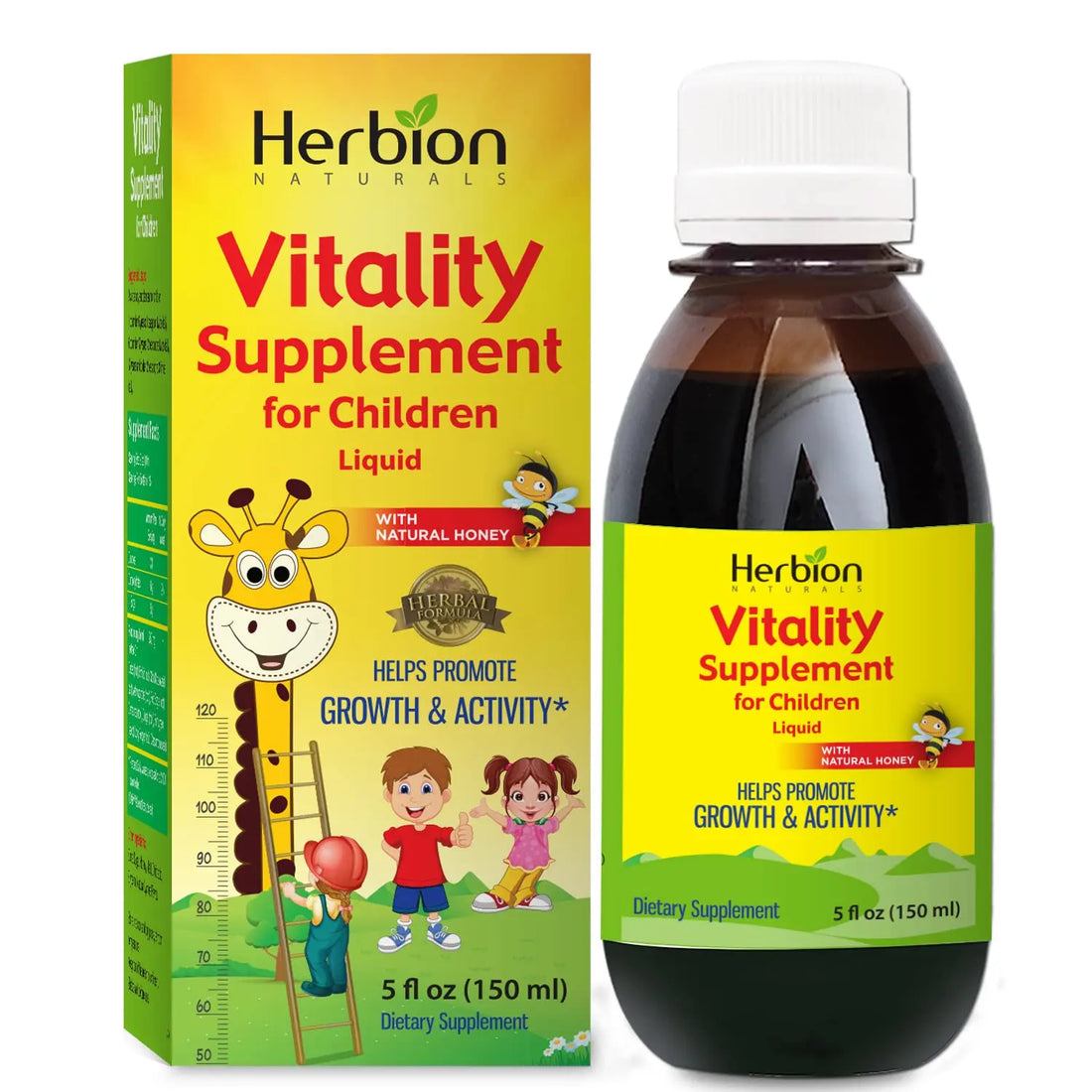 Herbion Naturals Vitality Supplement Syrup for Children, Promotes Growth and Appetite Herbion Naturals uk supplements