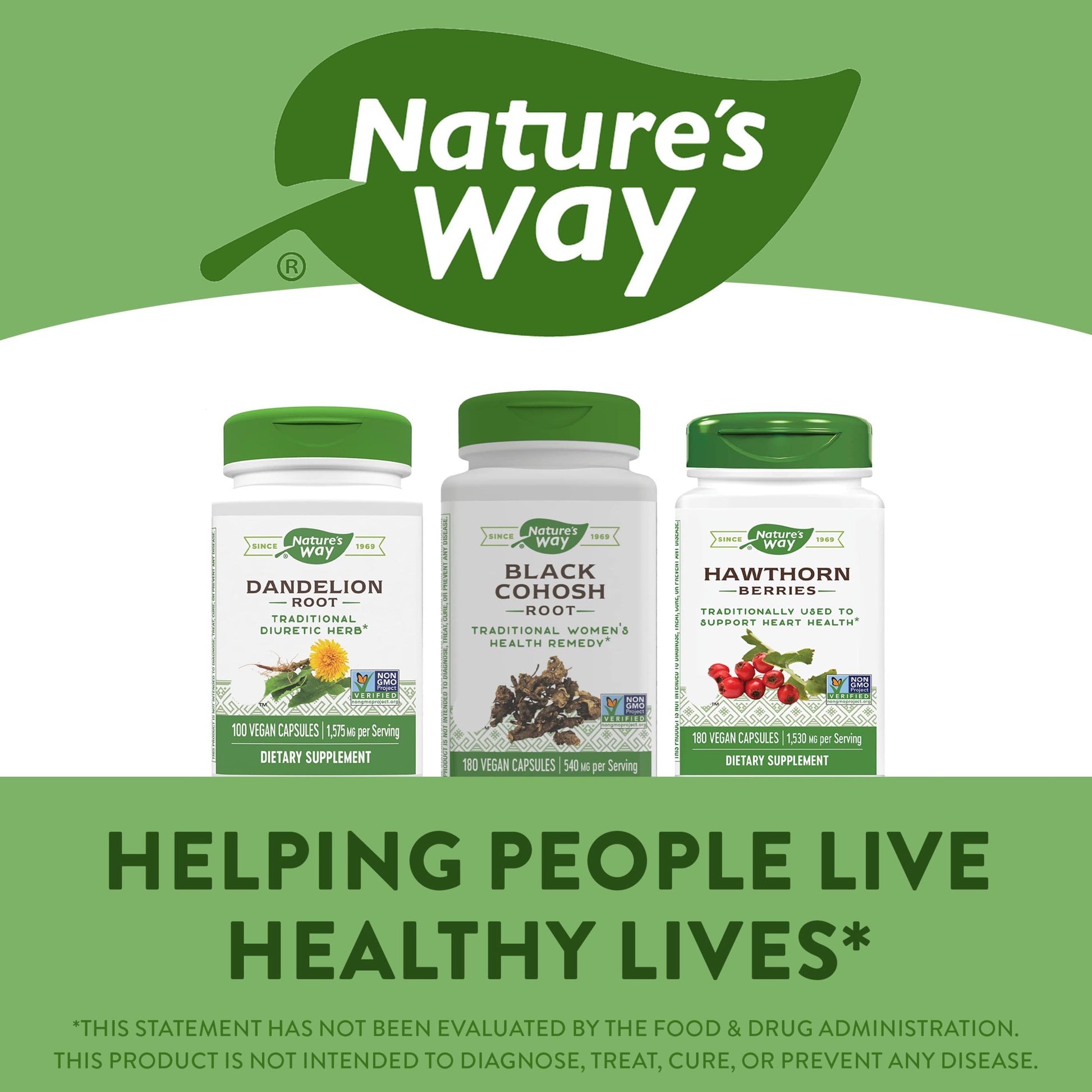 Nature's Way Black Cohosh Root, Traditional Support for Women's Health*, 540 mg Nature's Way Au supplements