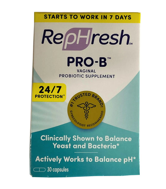 RepHresh Pro-B Probiotic Feminine Supplement FamilyValue 3Pack (30Count) My StoreAU supplements