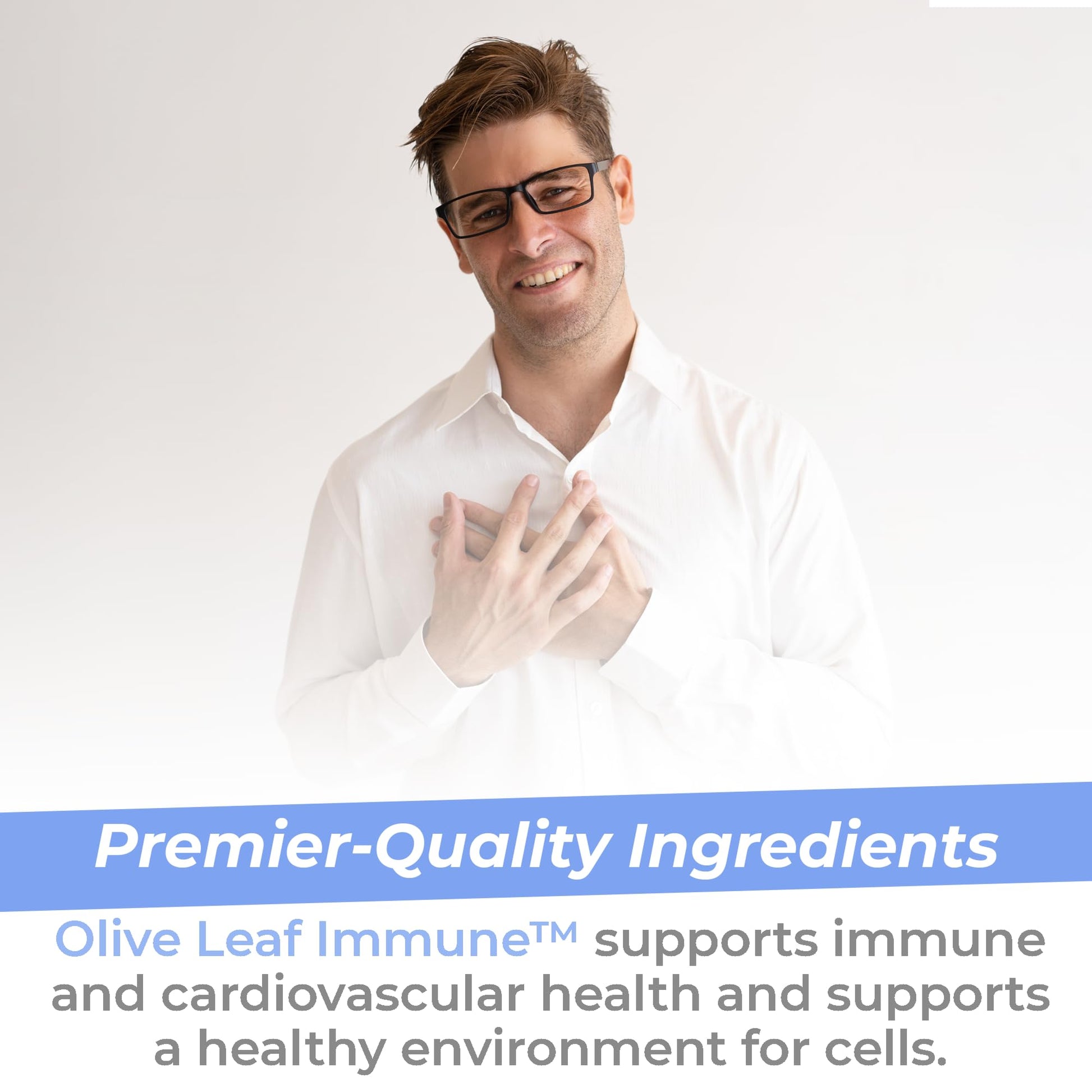 Premier Research Labs Olive Leaf Immune - Olive Leaf Extract Capsules, The Olive Leaf Pills with Phytonutrient Oleuropeinm, Herbal Supplement for Immune & Heart Health Support - 60 Vegetarian Capsules Premier Research Labs Au supplements