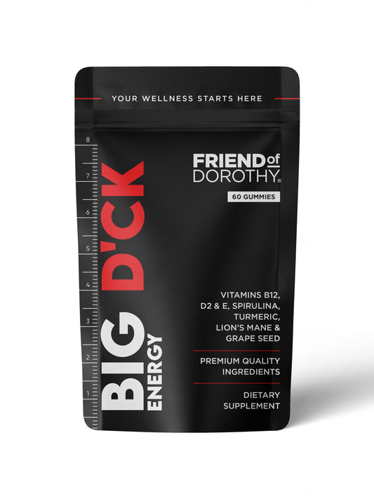 FRIEND OF DOROTHY Daily Multivitamin for Men, Energy, Focus & Immunity Support, Ashwagandha, Lion’s Mane & Reishi, 60 Capsules FRIEND OF DOROTHYAu supplements