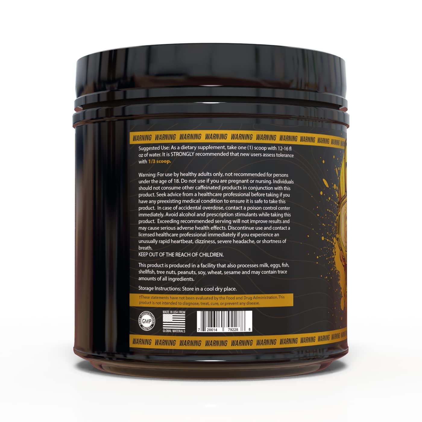 OVERDOS3D Pre-Workout Powder | Ultra-High Dosage | for Advanced Users ONLY Heath Secret Au supplements