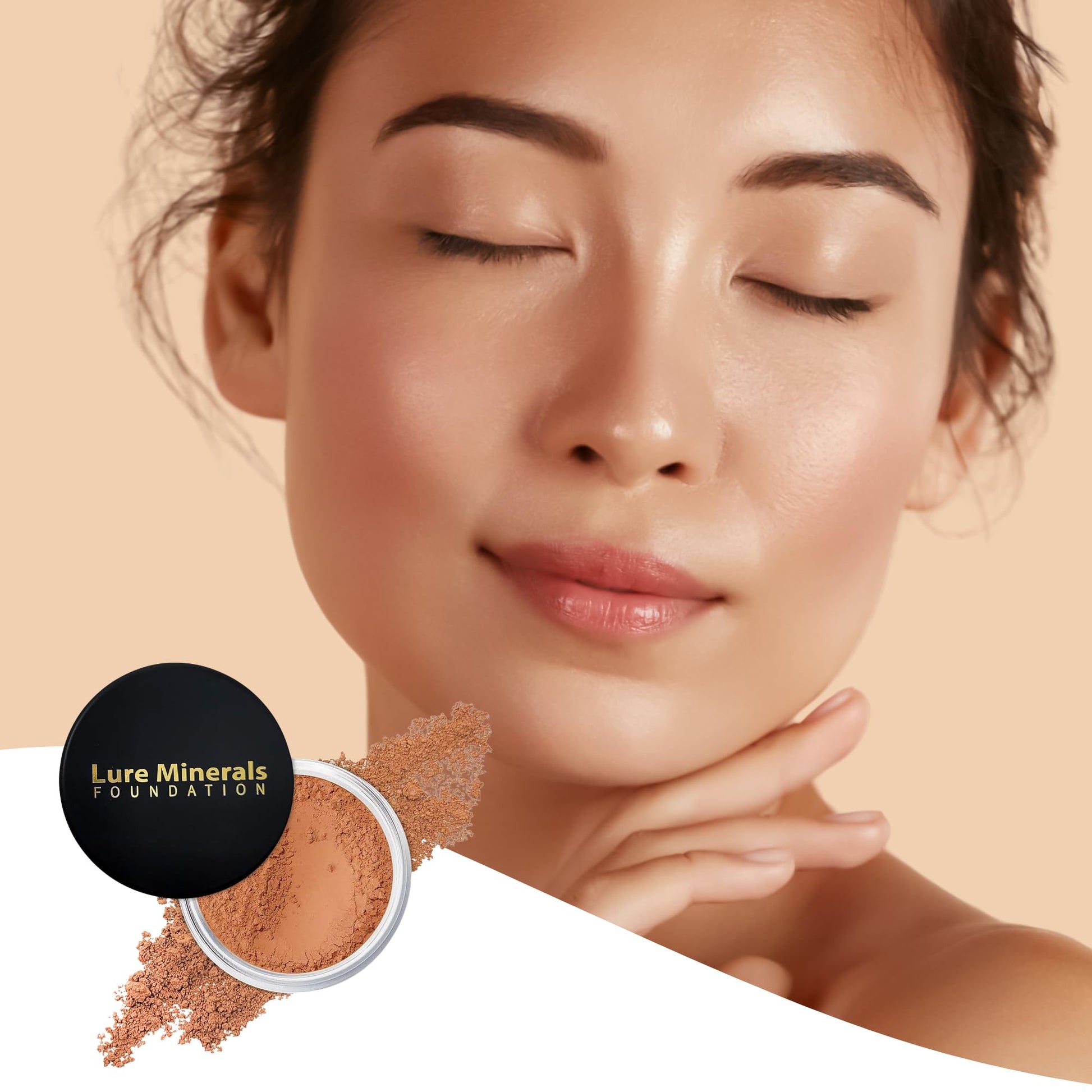 Lure Minerals Bronze warmth All over Face Bronzer (Compare to Bare Minerals) (Warmth) Large 1.oz Jar Pure Minerals Au supplements