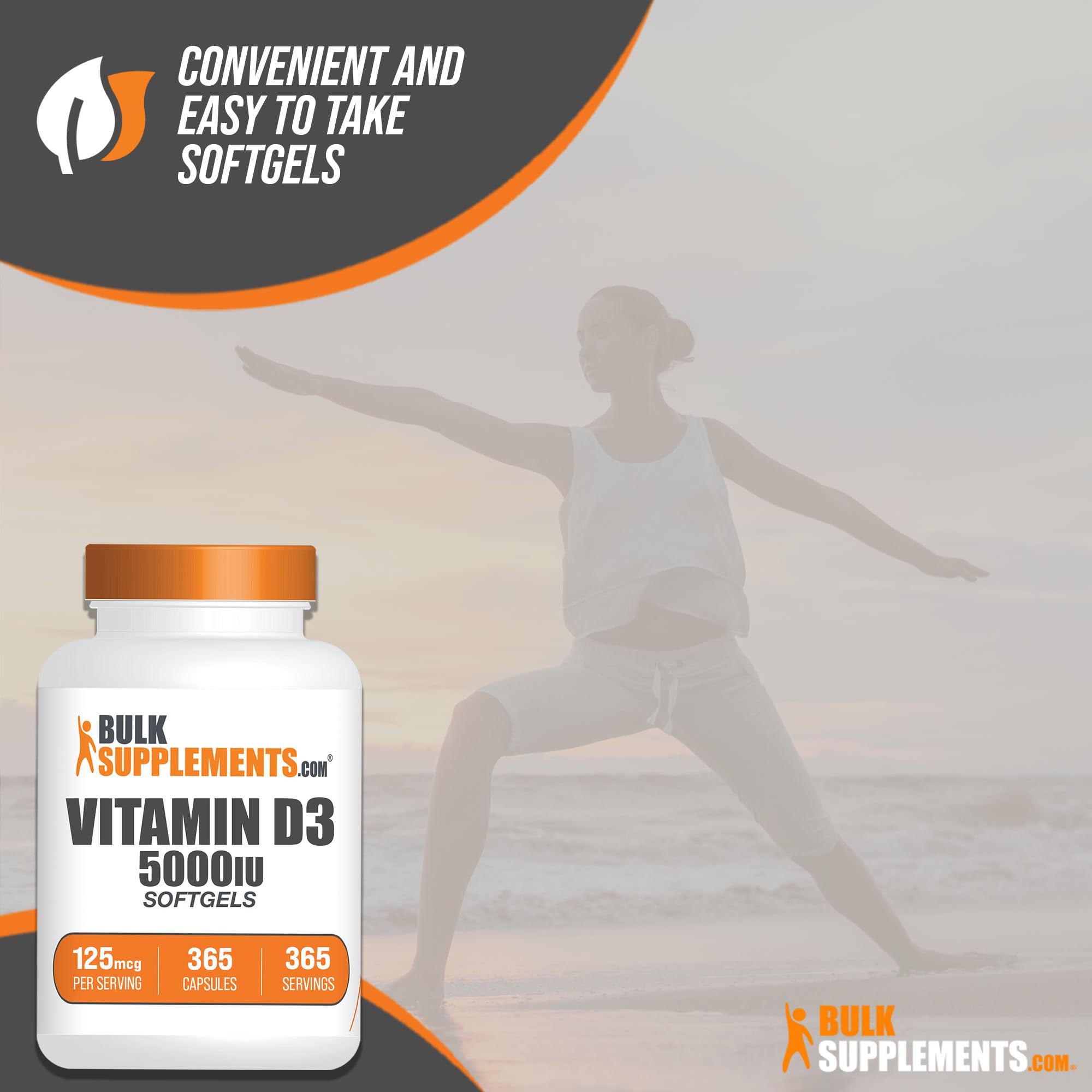 BULKSUPPLEMENTS.COM Vitamin D3 5000IU Softgels - Cholecalciferol, D3 Supplement BULKSUPPLEMENTS.COM Au supplements