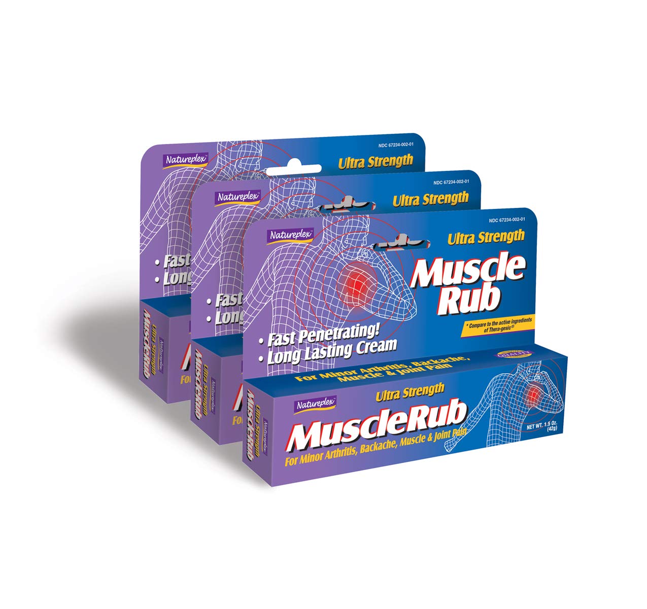 Ultra Strength Muscle Rub 24 Pack Natureplex Au supplements