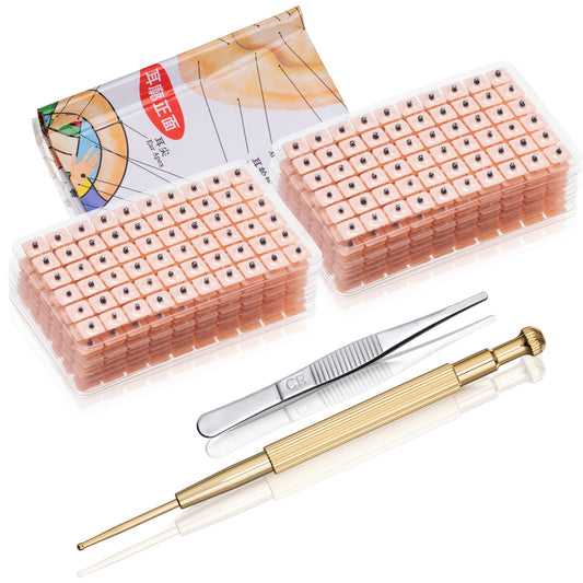 1200 Piece Acupressure Ear Beads Ear Counts Acupuncture Acupressure Tools Disposable HonosonAU supplements