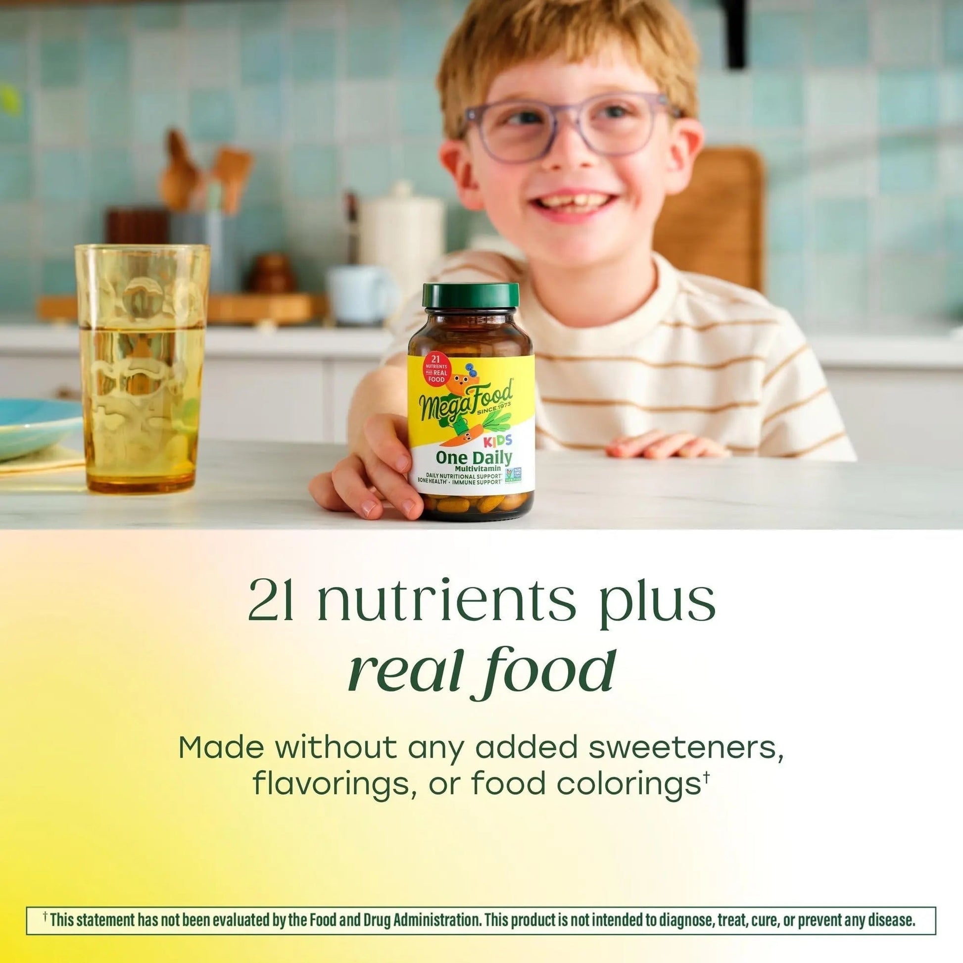 MegaFood Kids One Daily Multivitamin - Convenient Mini Multivitamin for Kids - with Zinc, Vitamins C, B & D MegaFood Au supplements