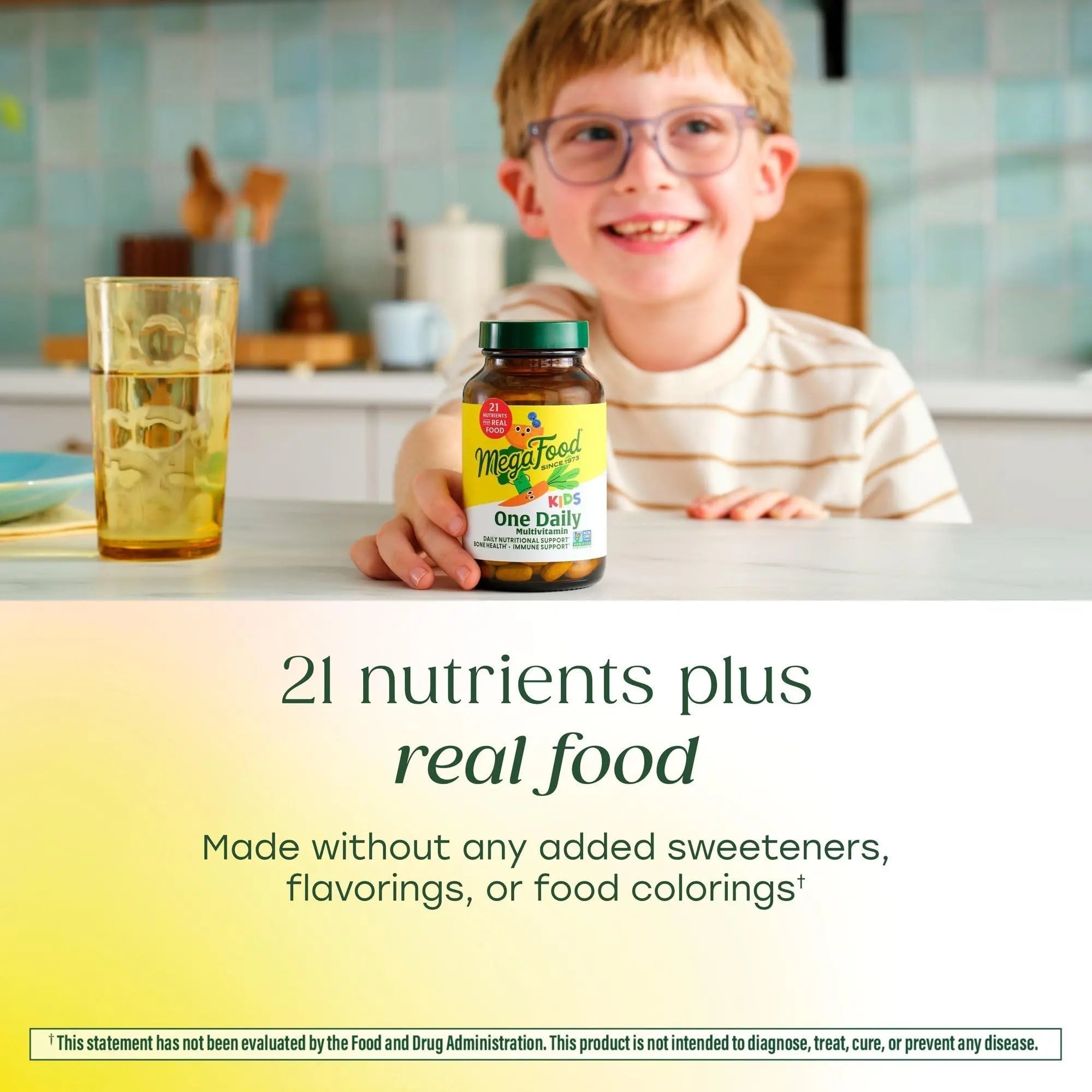 MegaFood Kids One Daily Multivitamin - Convenient Mini Multivitamin for Kids - with Zinc, Vitamins C, B & D MegaFood Au supplements