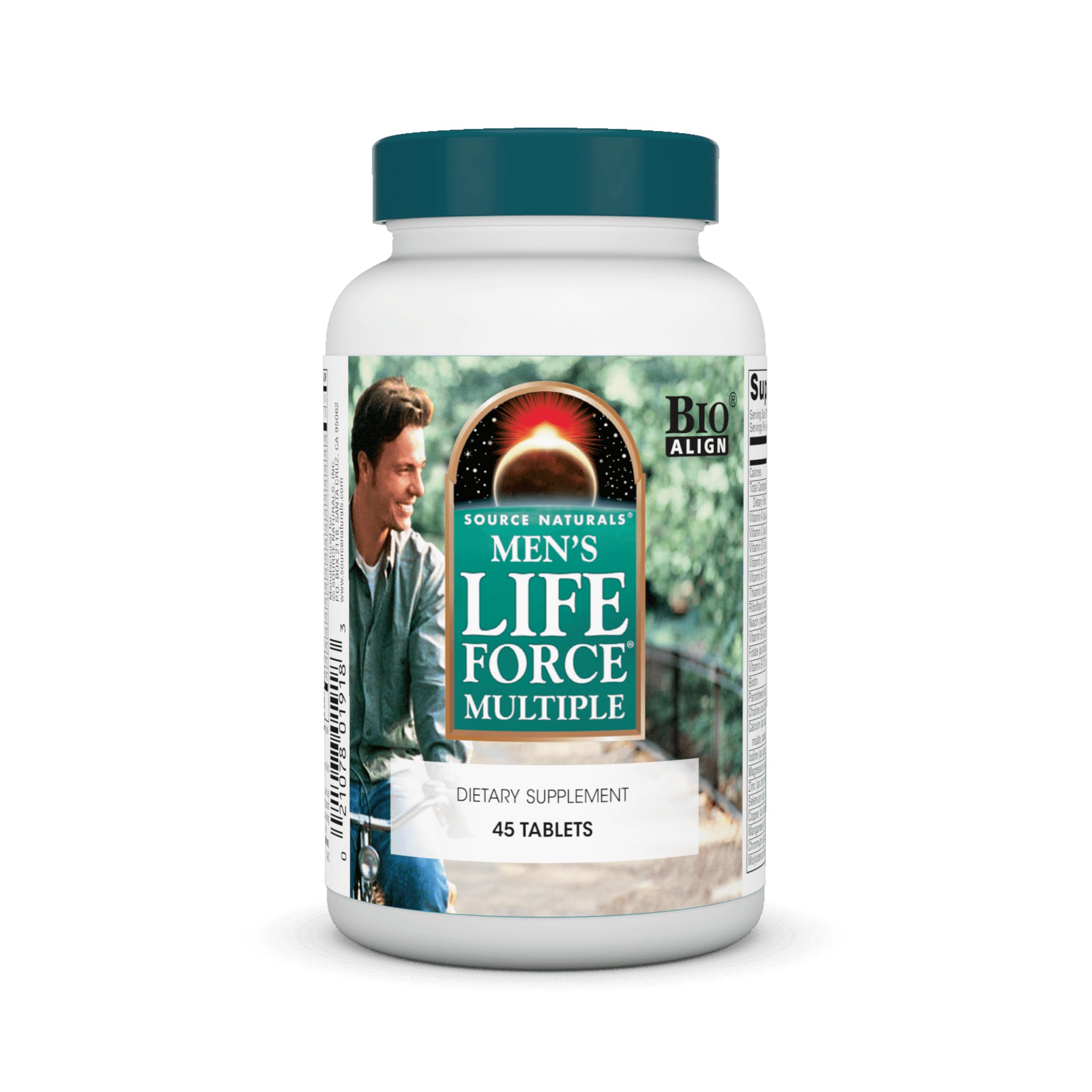 Source Naturals Men's Life Force Multiple Daily Multivitamin & Immune Health Supplement - 13 Essential Vitamins, Nutrients & Minerals* - 45 Tablets Source Naturals Au supplements