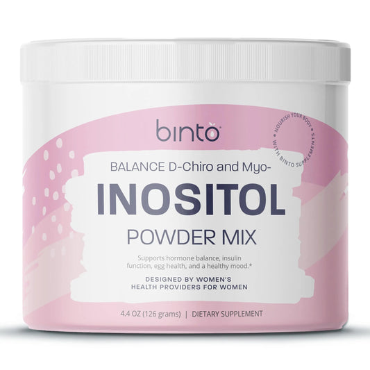 Binto Inositol Powder Mix | 60-Day Supply | 40:1 Ratio of Myo and D-Chiro Inositol BintoAU supplements