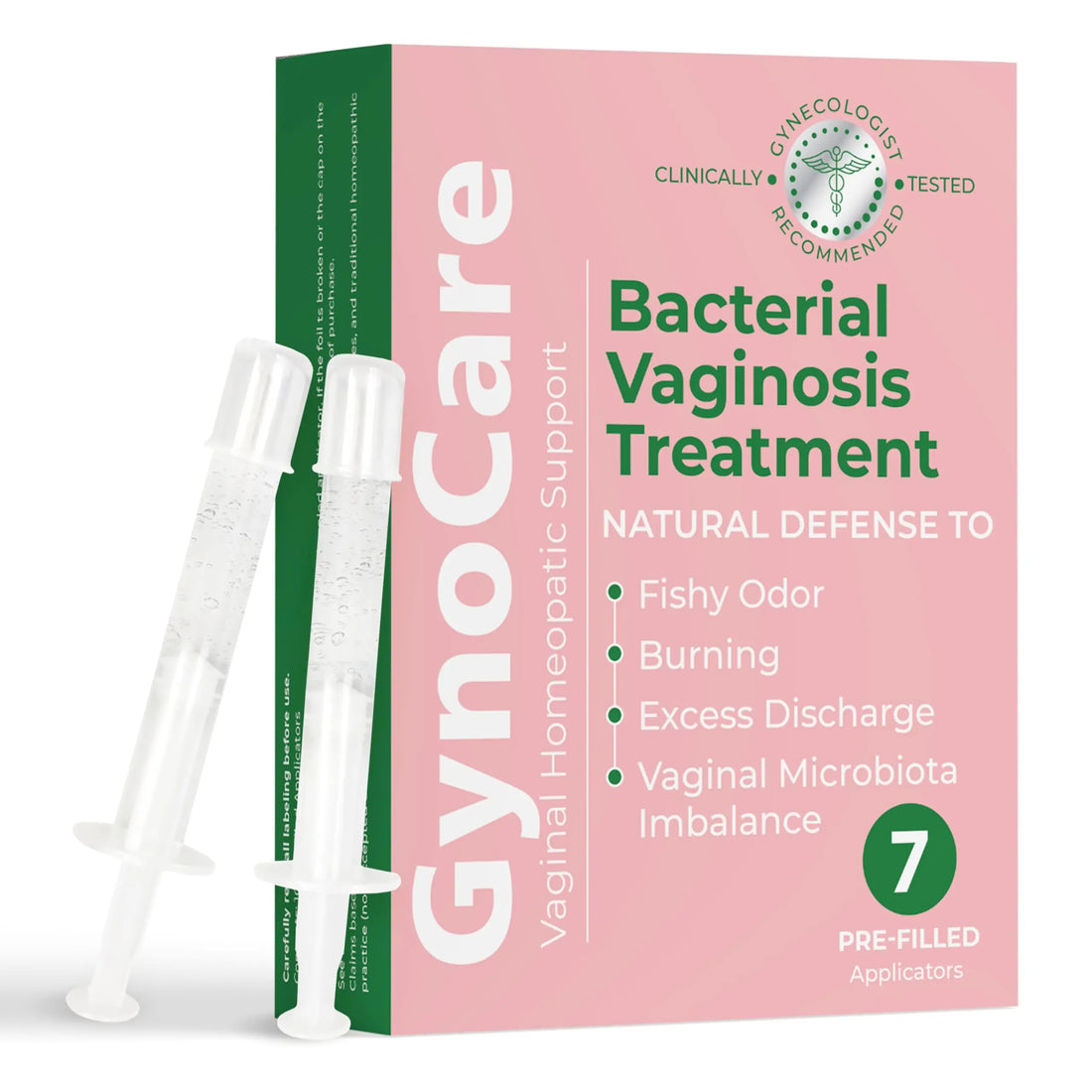Bacterial Vaginosis Treatment - Natural Vaginal Prefilled Homeopathic Applicators for Odor, Terramed Just Think Comfort uk supplements