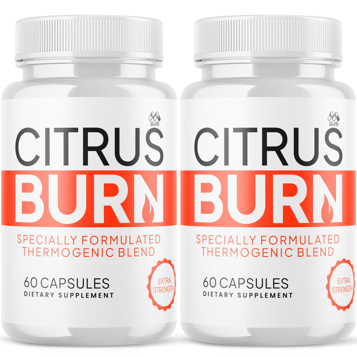 (2 Pack) Citrus Burn Capsules, Official CitrusBurn Pills with All Natural Ingredients, Advanced Citrus Burn for Optimal Health & Wellness Support with Premium Vitamins for Women & Men (120 Capsules) MJOAu supplements